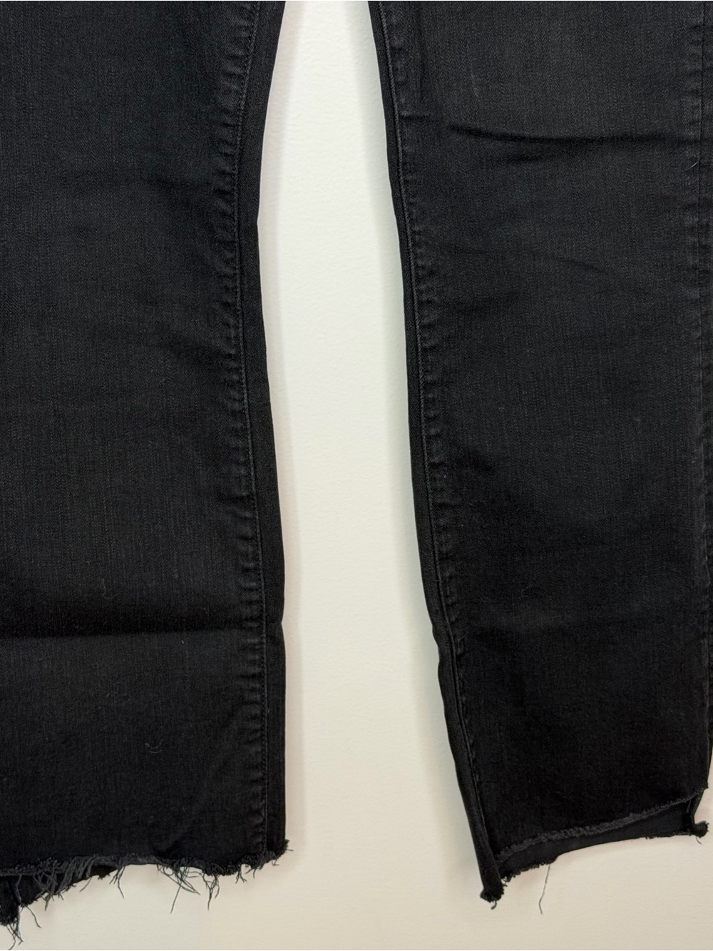 MOTHER Insider Crop Step Fray Jeans in Not Guilty Womens 28 - Picture 7 of 15
